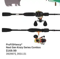 Cabela's ProFISHiency Next Gen Krazy Series Combos offer
