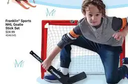 Cabela's Franklin Sports NHL Goalie Stick Set offer