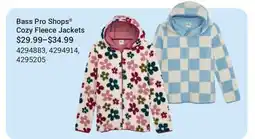 Cabela's Bass Pro Shops Cozy Fleece Jackets offer