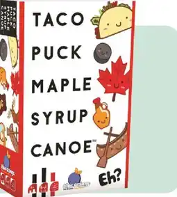 Cabela's Taco Puck Maple Syrup Canoe Card Game offer