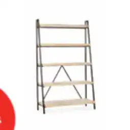 Staples Gry Mattr Live Edge Bookshelf White Oak offer