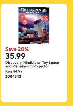 Staples Discovery Mindblown Toy Space and Planetarium Projector offer
