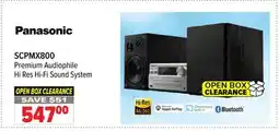 2001 Audio Video SCPMX800 Premium Audiophile Hi Res Hi-Fi Sound System offer