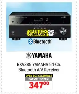 2001 Audio Video RXV385 YAMAHA 5.1-Ch. Bluetooth A/V Receiver offer