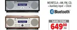 2001 Audio Video MSYBTCLA Tivoli Audio Hi-Fi Compact System offer