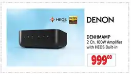 2001 Audio Video DENHMAMP Denon 2 Ch. 100W Amplifier with HEOS Built-in offer