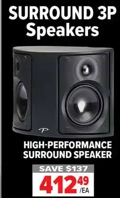 2001 Audio Video SURROUND 3P Speakers offer