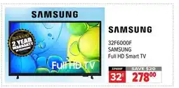 2001 Audio Video 32F6000F 32 SAMSUNG Full HD Smart TV offer