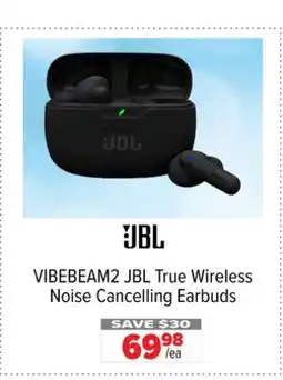 2001 Audio Video VIBEBEAM2 JBL True Wireless Noise Cancelling Earbuds offer