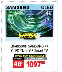 2001 Audio Video QN48S90D 48 SAMSUNG OLED Tizen OS Smart TV offer