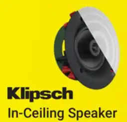 Visions Electronics Klipsch 6.5 In-Ceiling Speaker offer