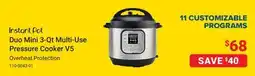 Visions Electronics Instant Pot Duo Mini 3-Qt Multi-Use Pressure Cooker V5 offer