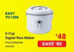 Visions Electronics 6-Cup Digital Rice Maker offer