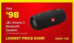 Visions Electronics JBL Xtreme 2 Bluetooth Speaker offer