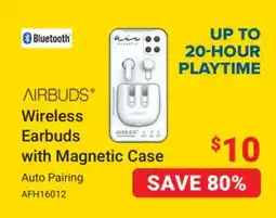 Visions Electronics Airbuds Wireless Earbuds with Magnetic Case offer