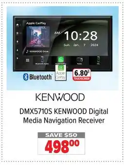 2001 Audio Video DMX5710S KENWOOD Digital Media Navigation Receiver offer