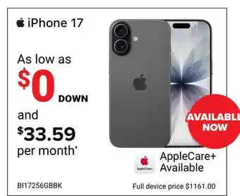 Visions Electronics iPhone 17 offer