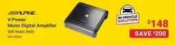 Visions Electronics ALPINE V-Power Mono Digital Amplifier offer