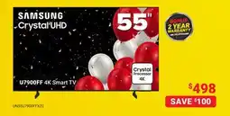 Visions Electronics Samsung 55 U7900FF 4K Smart TV offer