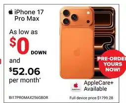 Visions Electronics iPhone 17 Pro Max offer