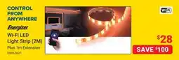 Visions Electronics Energizer Wi-Fi LED Light Strip (2M) offer