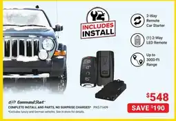 Visions Electronics COMPLETE INSTALL AND PARTS, NO SURPRISE CHARGES offer