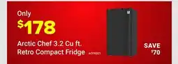 Visions Electronics Arctic Chef 3.2 Cu ft. Retro Compact Fridge offer