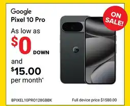 Visions Electronics Pixel 10 Pro offer
