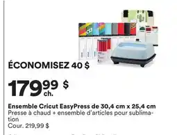 Michaels Ensemble Cricut EasyPress de 30,4 cm x 25,4 cm offer