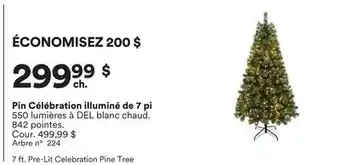 Michaels Pin Célébration illuminé de 7 pi offer