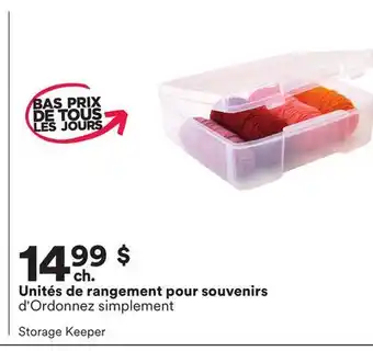 Michaels Unités de rangement pour souvenirs offer