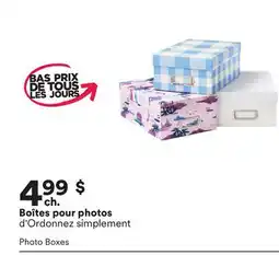 Michaels Boîtes pour photos offer