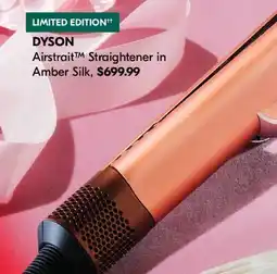 Shoppers Drug Mart DYSON Airstrait Straightener in Amber Silk offer