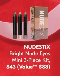 Shoppers Drug Mart NUDESTIX Bright Nude Eyes Mini 3-Piece Kit offer