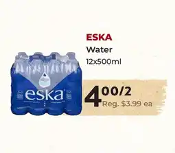 Marche Leo's ESKA Water offer