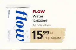 Marche Leo's FLOW Water offer