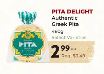 Marche Leo's PITA DELIGHT Authentic Greek Pita offer