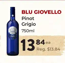 Marche Leo's BLU GIOVELLO Pinot Grigio offer