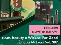 Shoppers Drug Mart r.e.m. beauty x Wicked: For Good Elphaba Makeup Set offer