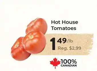 Marche Leo's Hot House Tomatoes offer