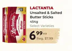 Marche Leo's LACTANTIA Unsalted & Salted Butter Sticks offer