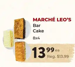 Marche Leo's MARCHÉ LEO'S Bar Cake offer
