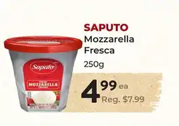 Marche Leo's SAPUTO Mozzarella Fresca offer