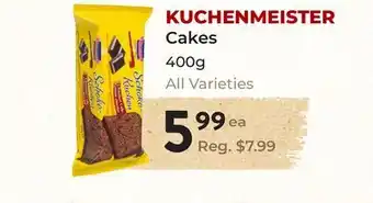Marche Leo's KUCHENMEISTER Cakes offer