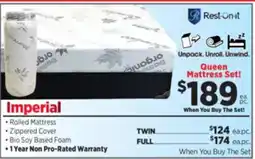 Surplus Furniture Imperial Queen Mattress Set offer
