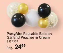 Party City PartyAire Reusable Linked Inflatable PVC Balloons offer