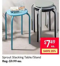 Kitchen Stuff Plus Sprout Stacking Table/Stand offer