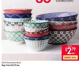 Kitchen Stuff Plus Oishi Stoneware Bowl offer