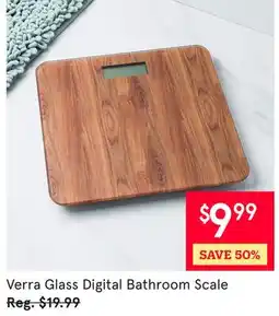 Kitchen Stuff Plus Verra Glass Digital Bathroom Scale offer