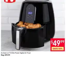 Kitchen Stuff Plus As Seen on TV Elite Power Digital Air Fryer offer